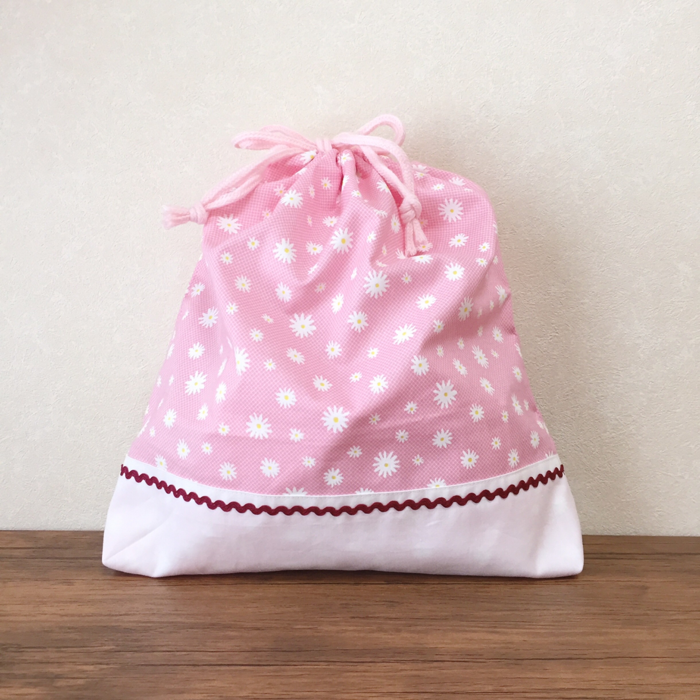 通園通学 用品 サイズ オーダー リボン柄