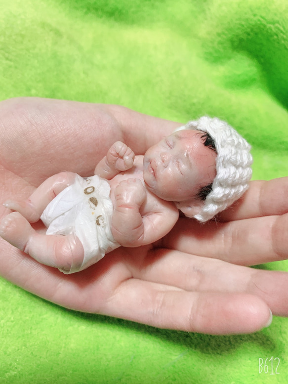 ヒトガタリ屋 昭和通り】創作人形/樹脂粘土ベビー/リボーンドール