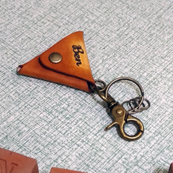 免費送貨 [我們將製作您喜歡的顏色] 帶名字的 Pick case type key holder 第2張的照片