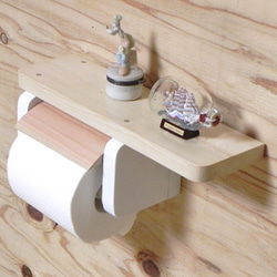 木製廁紙架版本7（自然科學） 第4張的照片