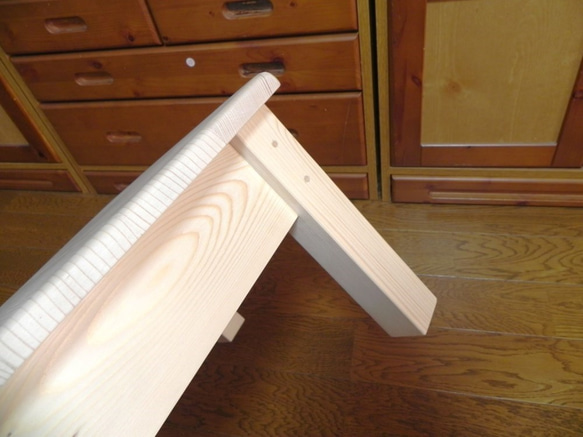 木製ハンドメイド【テーブル】45×45 3枚目の画像