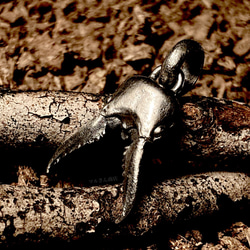 オオクワガタネックレス オオクワガタ♂(ペンダントトップ)シルバーアクセサリー ペンダント