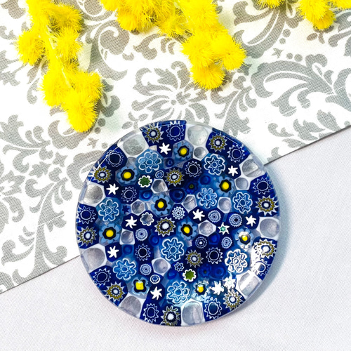 ミルフィオリ プレート(豆皿) 薬味皿・豆皿 風の家アトリエ 通販