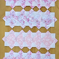 トム様専用 折り紙メダル 壁面飾り60個(桜柄4種) 2枚目の画像
