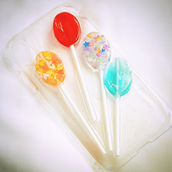 【可愛い4色盛り☆ロリポップキャンディケース】iPhoneケース / iPhoneX / iPhone11 3枚目の画像