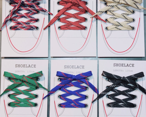SHOELACE◇ローカットスニーカー用 靴紐【一部カラー受注生産