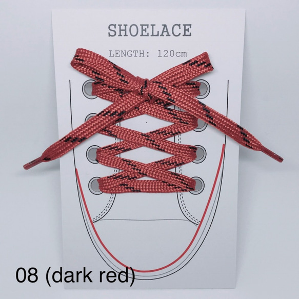 SHOELACE◇ローカットスニーカー用 靴紐【一部カラー受注生産】 3枚目の画像