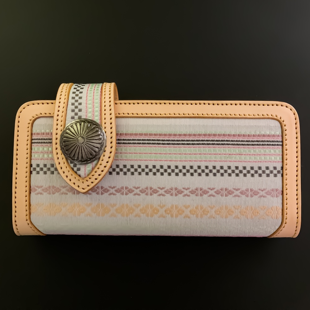 ベルト長財布【博多織×レザー 】（BEYOND LEATHER）