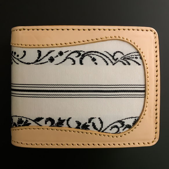 二つ折り財布【博多織×レザー 】（BEYOND LEATHER） 