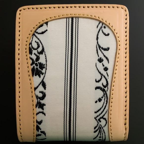 二つ折り財布【博多織×レザー 】（BEYOND LEATHER） 