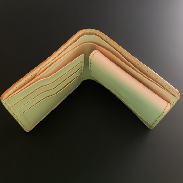 二つ折り財布【博多織×レザー 】（BEYOND LEATHER） 