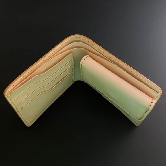 二つ折り財布【博多織×レザー 】（BEYOND LEATHER） 