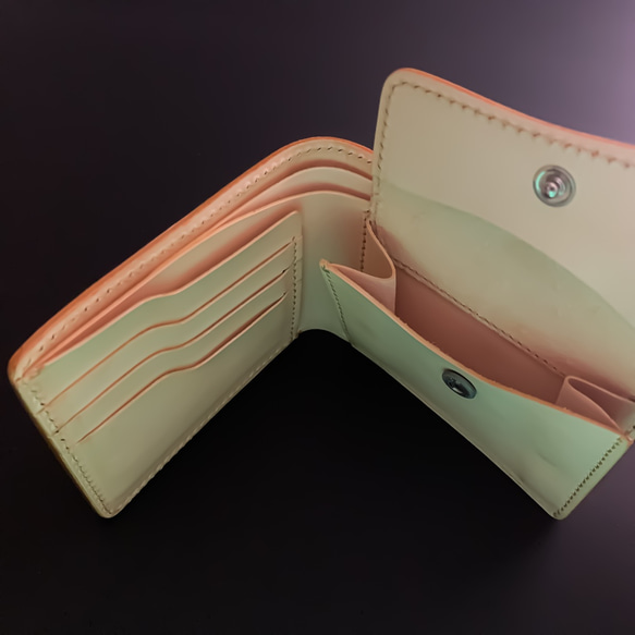 二つ折り財布【博多織×レザー 】（BEYOND LEATHER） 