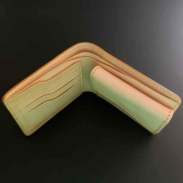 二つ折り財布【博多織×レザー 】（BEYOND LEATHER） 