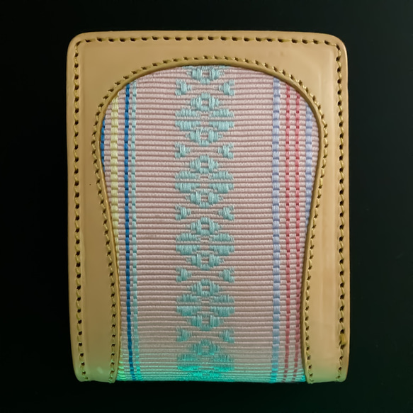 二つ折り財布【博多織×レザー 】（BEYOND LEATHER） 