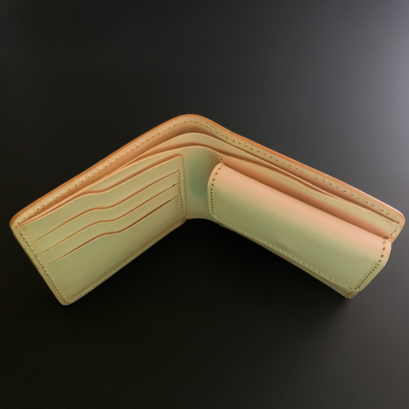 二つ折り財布【博多織×レザー 】（BEYOND LEATHER） 