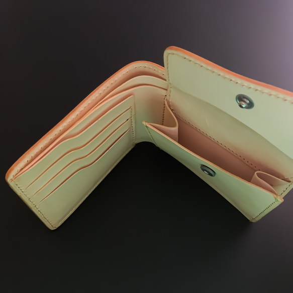 二つ折り財布【博多織×レザー 】（BEYOND LEATHER） 