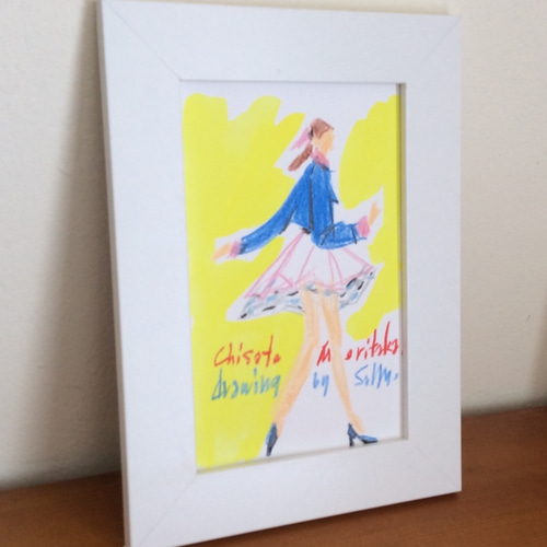 森高千里 17才 オリジナルイラスト イラスト atelier Sally 通販