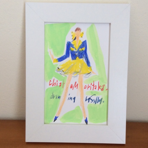 森高千里イラスト額入り新品未開封 森高千里イラスト額入り新品未開封、会場限定生写真付き - メルカリ