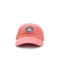 No dog,No life. コットンキャップ (Coral pink) 1枚目の画像