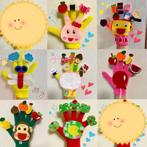 限定❤︎❤︎まとめ買いお買い得手袋シアター25点セット おもちゃ 