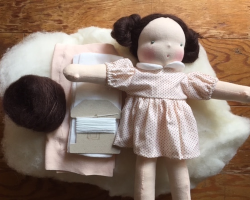 初めての手作り人形キット＊30cmサイズ キット woolwoolwool 通販