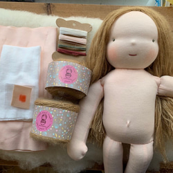 はじめての手作り人形キット＊40cmサイズ キット woolwoolwool