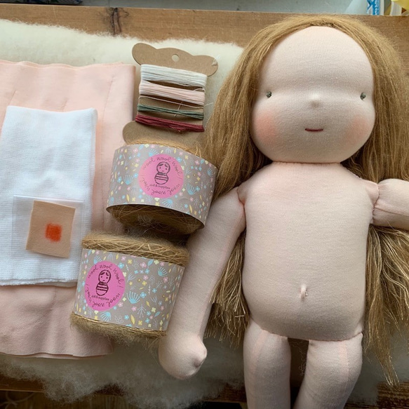 人形 材料セット① ハンドメイド クラフトハートトーカイ マイドールコレクション ドレスキット
