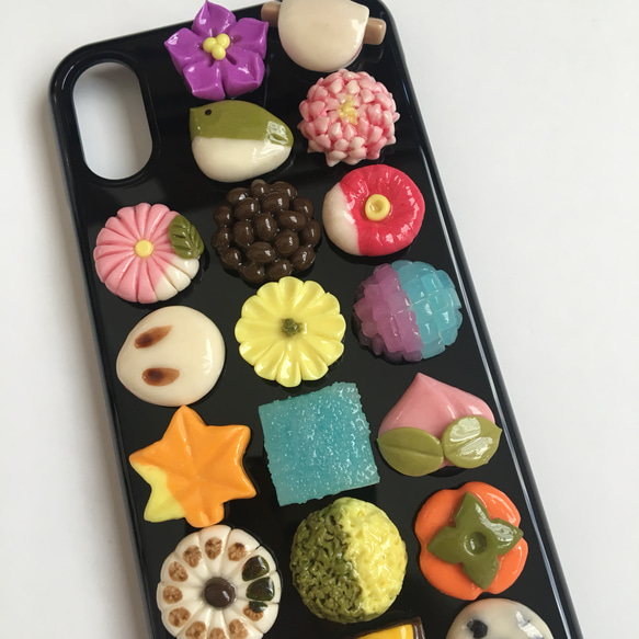 iPhoneX、Xs専用和菓子のスマホカバー 3枚目の画像