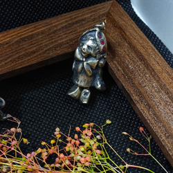 スカルフェイスハンプティダンプティペンダントトップ スカルフェイスハンプティ・ダンプティ ペンダントトップ（メンズ