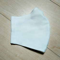 定番＆清潔な白　立体夏マスク　幼児～大人 3枚目の画像