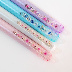 名入れ可能】フリクション/0.5mm/ハーバリウム/押し花/キラキラ/デコ