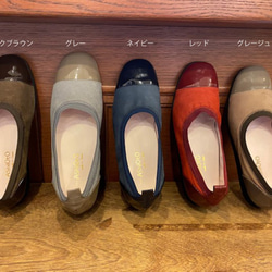 【アシオト】神戸の靴職人が作った♪超軽量・純国産牛革スリッポンシューズ(A1534)※売り切れました。 3枚目の画像