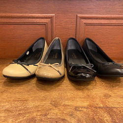 【アシオト】神戸の靴職人が作った♪超軽量・純国産レザーパンプス(A2367) 1枚目の画像