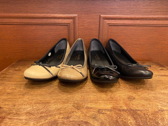 【アシオト】神戸の靴職人が作った♪超軽量・純国産レザーパンプス(A2367) 1枚目の画像