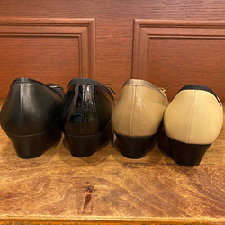 【アシオト】神戸の靴職人が作った♪超軽量・純国産レザーパンプス(A2367) 4枚目の画像