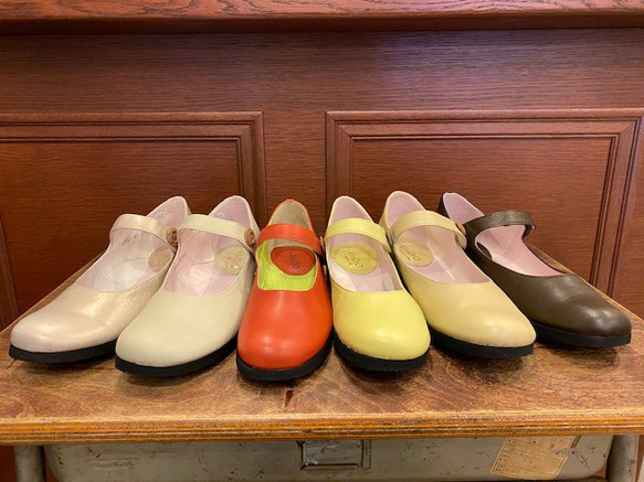 【アシオト】神戸の靴職人が作った♪超軽量・純国産レザーストラップシューズ (N2002) 1枚目の画像