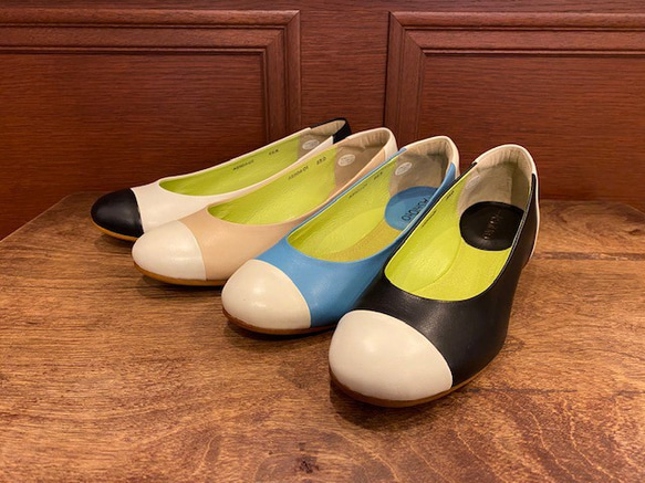 【アシオト】神戸の靴職人が作った♪超軽量・純国産レザーパンプス♪(A2504) 2枚目の画像