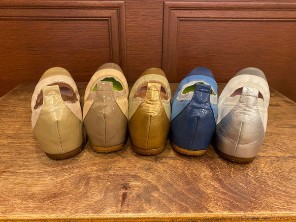 【アシオト】神戸の靴職人が作った♪超軽量・純国産レザーパンプス♪(A3233春) 4枚目の画像