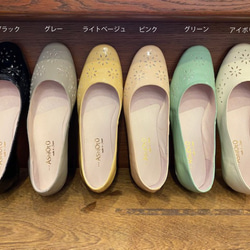 【アシオト】神戸の靴職人が作った♪超軽量・純国産レザーパンプス♪(A3238) 3枚目の画像