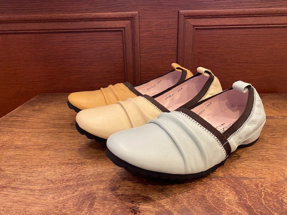 【アシオト】神戸の靴職人が作った♪超軽量・純国産レザーカジュアルシューズ♪(A1512) 2枚目の画像