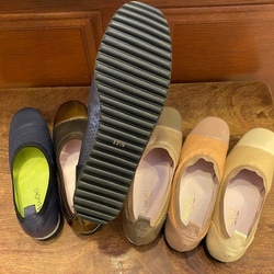 【アシオト】神戸の靴職人が作った♪超軽量・純国産牛革スリッポンシューズ（A1522）※セール商品 6枚目の画像