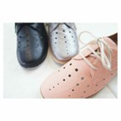 【アシオト】神戸の靴職人が作った♪超軽量・純国産パンチングシューズ♪（A1530） 1枚目の画像