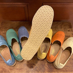 【アシオト】神戸の靴職人が作った♪超軽量・純国産パンチングシューズ♪（A1526）※セール商品 5枚目の画像