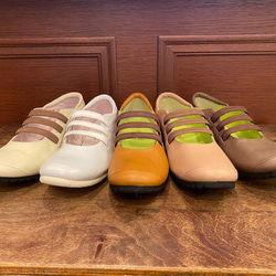 【アシオト】神戸の靴職人が作った♪超軽量・純国産スリッポンシューズ♪（A1540）※売り切れました。 1枚目の画像