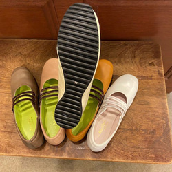 【アシオト】神戸の靴職人が作った♪超軽量・純国産スリッポンシューズ♪（A1540）※売り切れました。 5枚目の画像