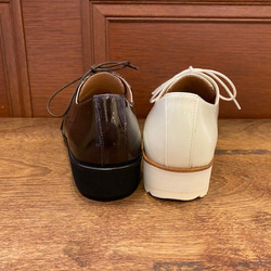 【アシオト】神戸の靴職人が作った♪超軽量・純国産マニッシュシューズ(A1536)※セール 4枚目の画像