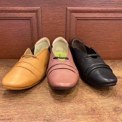 【アシオト】神戸の靴職人が作った♪超軽量・純国産レザーパンプス(A1501) 1枚目の画像