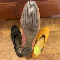 【アシオト】神戸の靴職人が作った♪超軽量・純国産レザーパンプス(A1501) 5枚目の画像