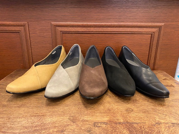 アシオト】神戸の靴職人が作った♪超軽量・純国産レザーパンプス